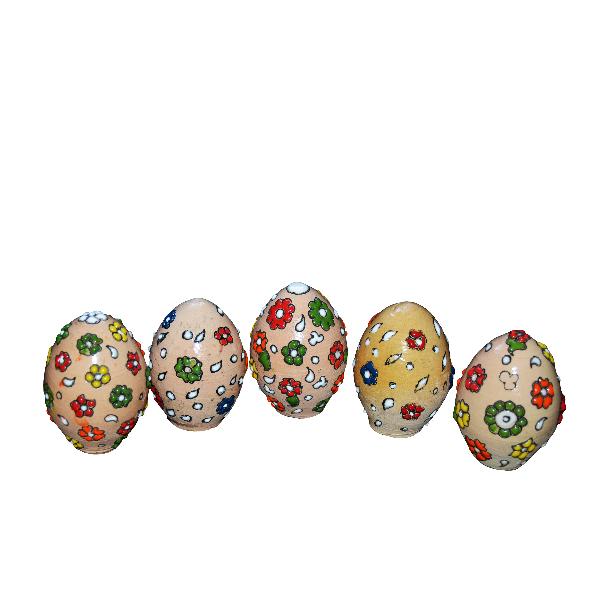 تخم مرغ تزئینی مدل گلبرگ مجموعه 5 عددی 