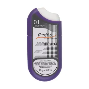 عطر جیبی مردانه آنیکا مدل The Beat حجم 20 میلی لیتر