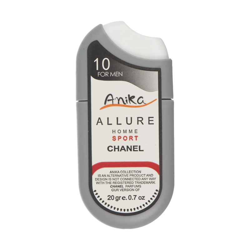 عطر جیبی مردانه آنیکا مدل Chanel Allure Homme Sport حجم 20 میلی لیتر
