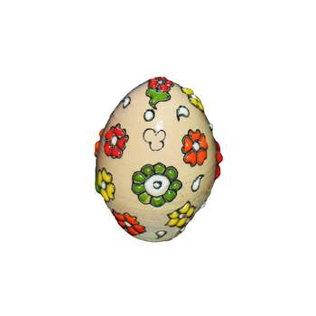 تخم مرغ تزئینی طرح شکوفه کد 3000