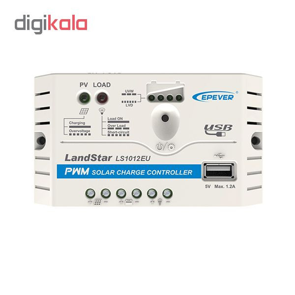 کنترل کننده شارژ خورشیدی ای پی اور مدل LS1012EU کنترل کننده شارژ خورشیدی ای پی اور مدل LS1012EU