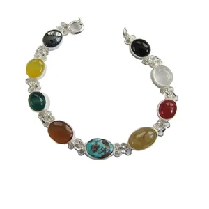 دستبند نقره زنانه مدل p570