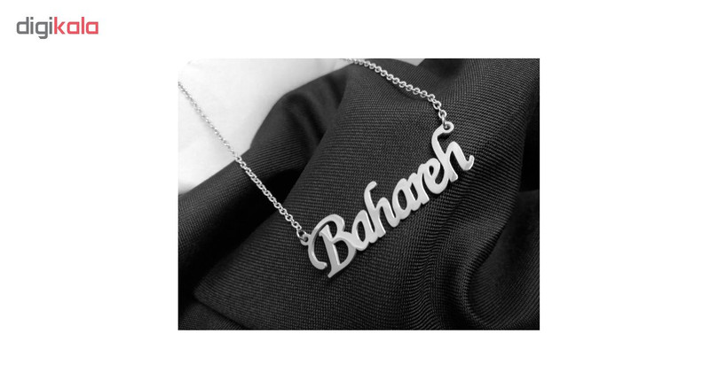 گردنبند نقره زنانه طرح بهاره کد 001