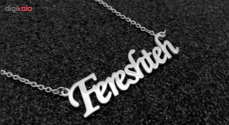 گردنبند نقره زنانه طرح فرشته کد 001