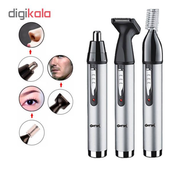 موزن گوش و بینی جیمی مدل GM-3107 به همراه یک عدد رم ریدر هدیه