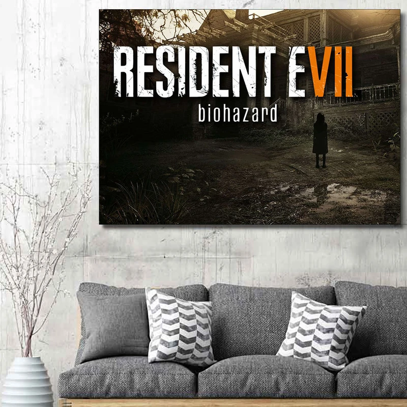 تابلو شاسی گالری استاربوی طرح Resident Evil مدل بازی 01