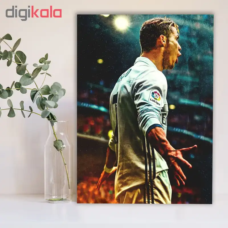 تابلو شاسی گالری استاربوی طرح کریستیانو رونالدو مدل فوتبال 077