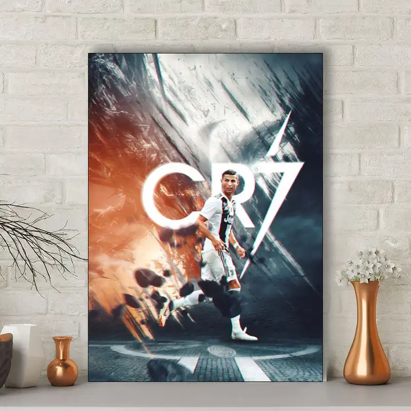تابلو شاسی گالری استاربوی طرح کریستیانو رونالدو مدل یوونتوس 089