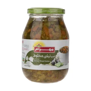 ترشی مخلوط مهرام مقدار 440 گرم