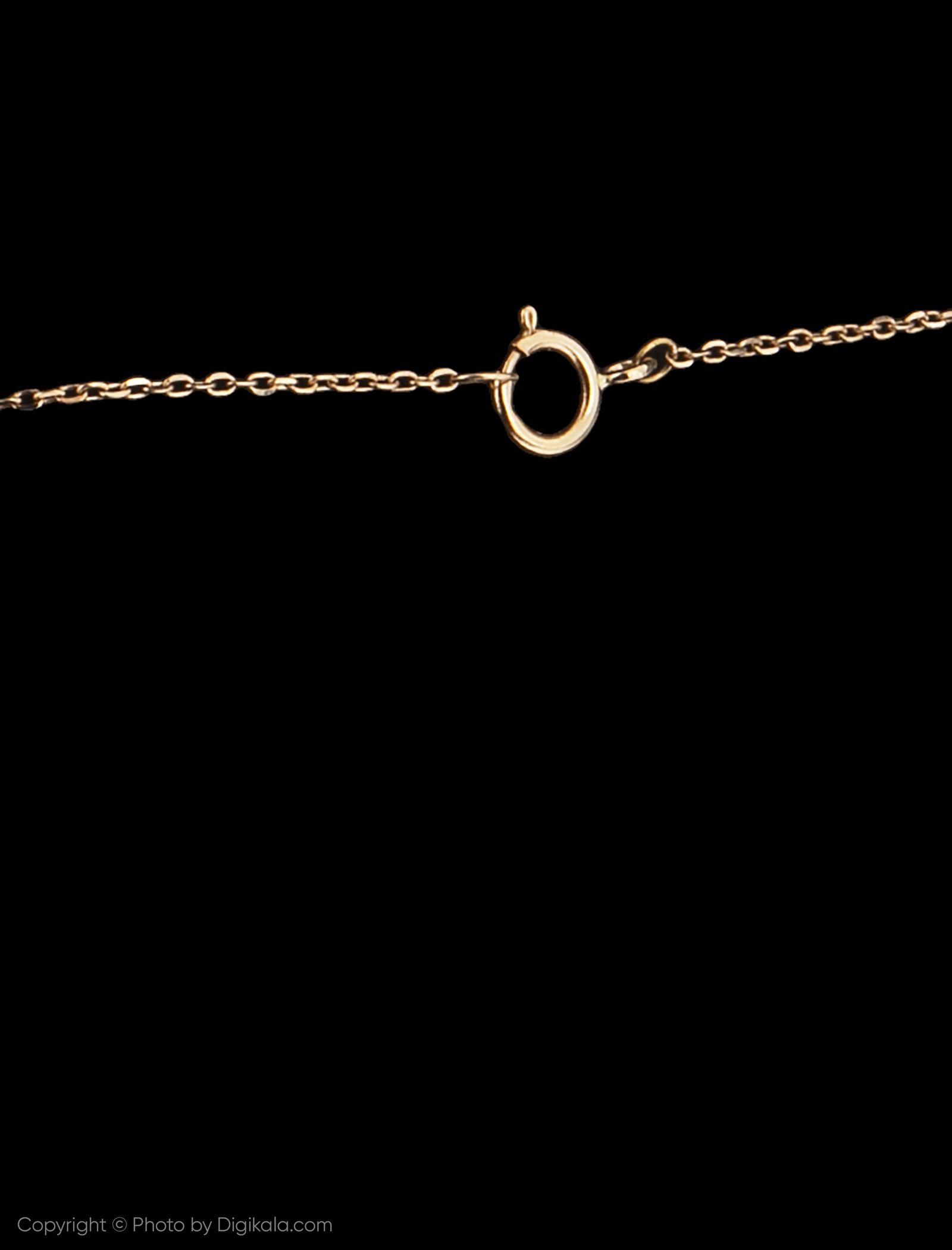 زنجیر طلا 18 عیار دخترانه گرامی گالری مدل N041 -  - 4