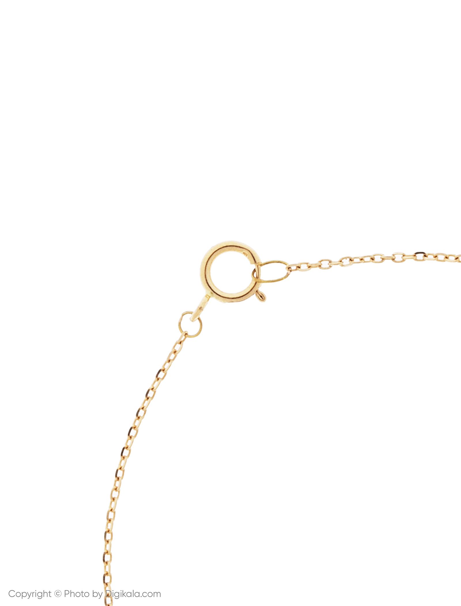 دستبند طلا 18 عیار دخترانه گرامی گالری مدل B604 -  - 4