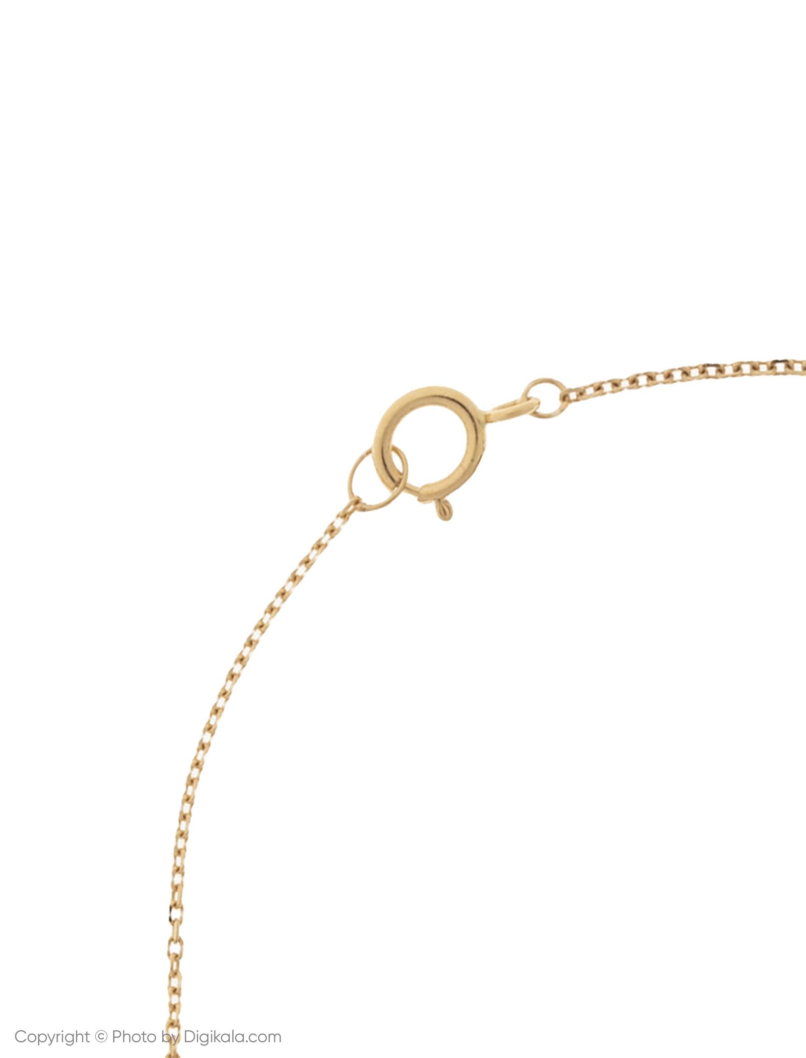دستبند طلا 18 عیار دخترانه گرامی گالری مدل B602 -  - 4