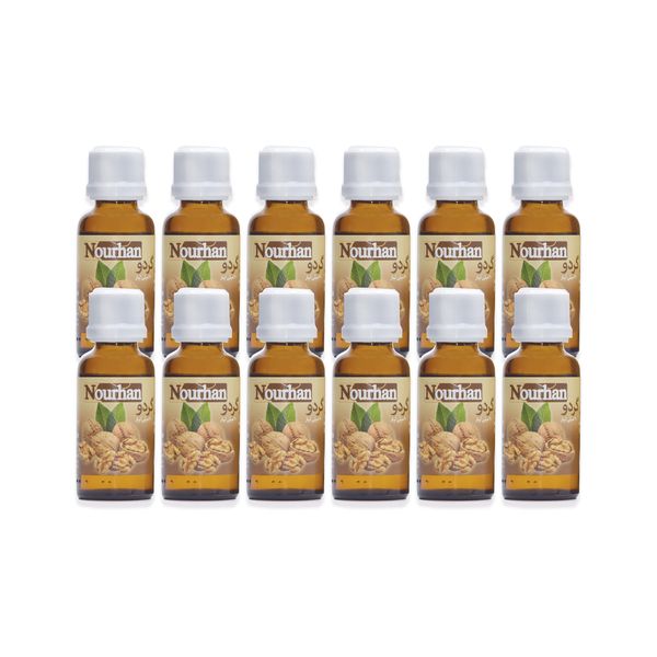 روغن گردو نورهان مدل N111 حجم 30 میلی لیتر  بسته 12 عددی روغن گردو نورهان مدل N111 حجم 30 میلی لیتر  بسته 12 عددی