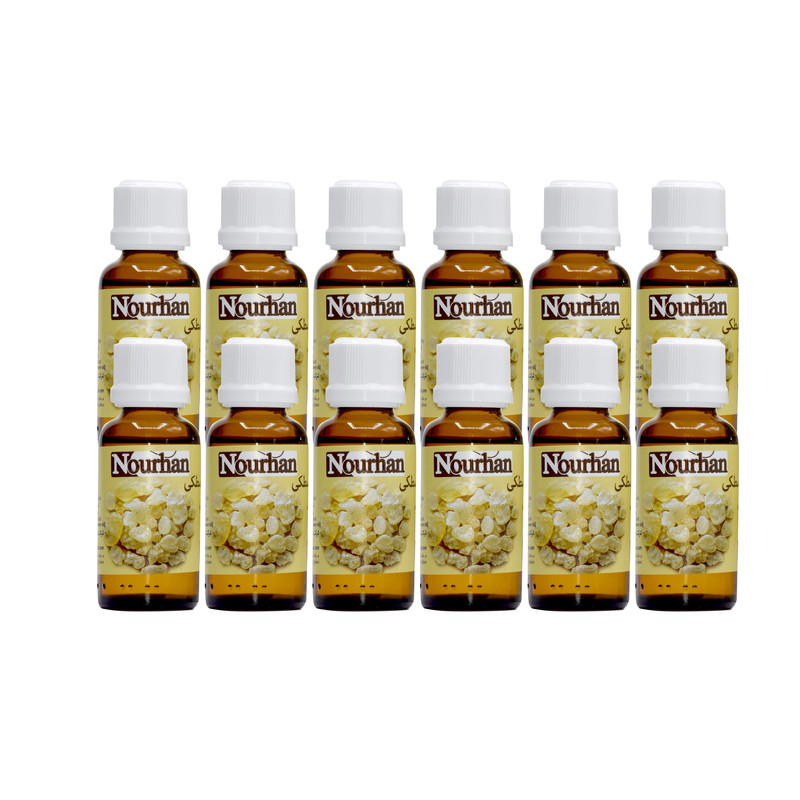روغن مصطکی نورهان  مدل N101 حجم 30 میلی لیتر  بسته 12 عددی