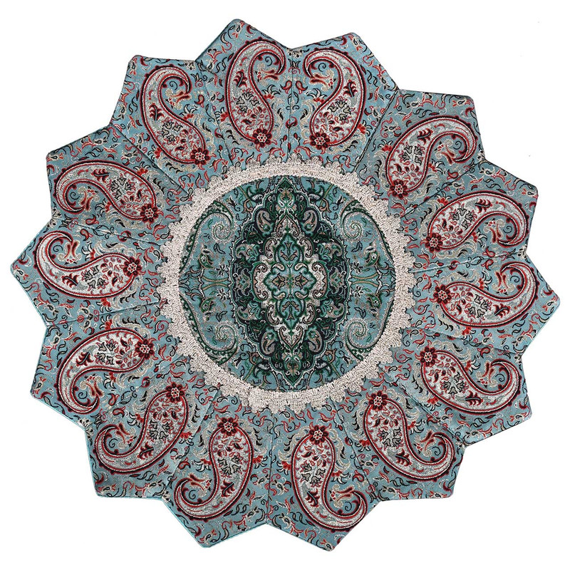 رومیزی ترمه طرح خورشید مدل 25-33