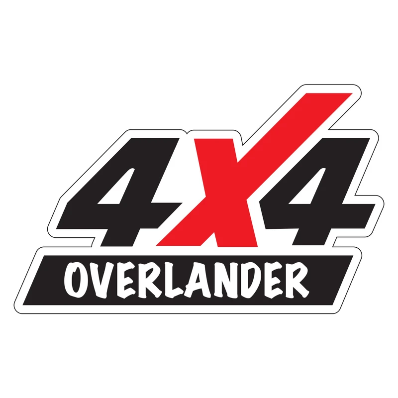 برچسب بدنه خودرو طرح Overlander کد 04