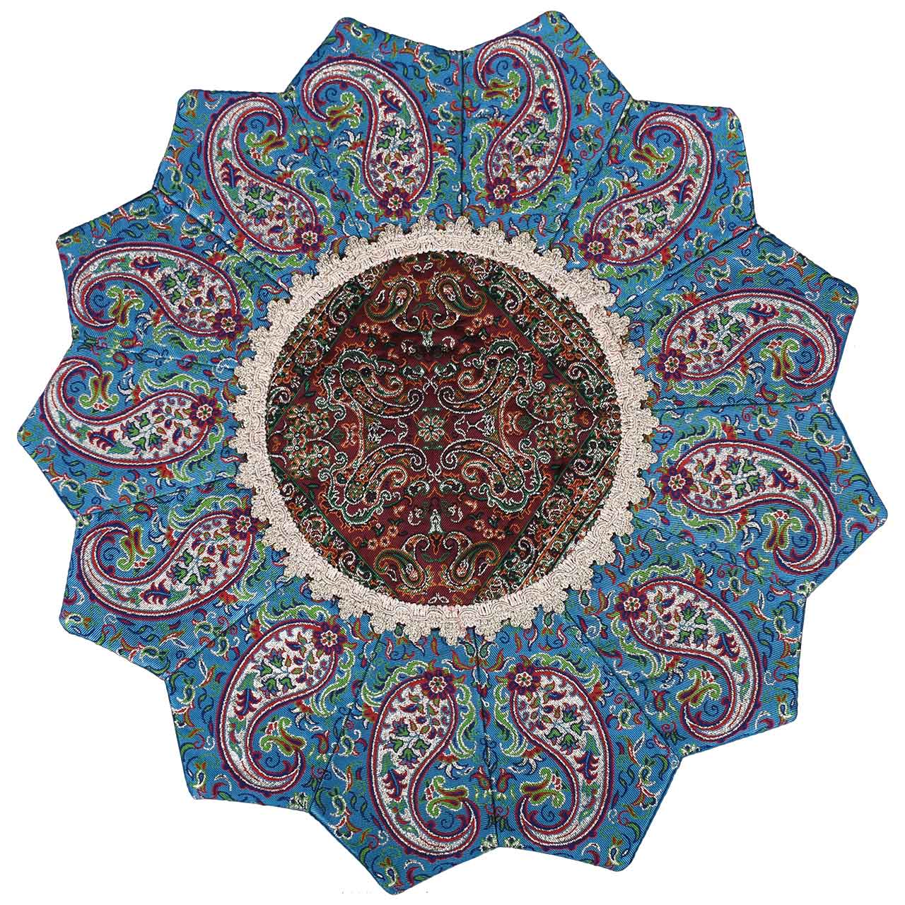 رومیزی ترمه طرح خورشید مدل 27-33