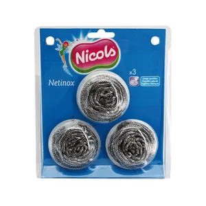 سیم ظرفشویی نیکولز مدل netionox مجموعه 3 عددی
