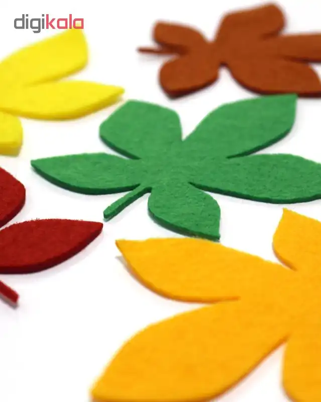 الگو نمد آرما نمد برگ افرا 9 سانتی متری مدل NA9