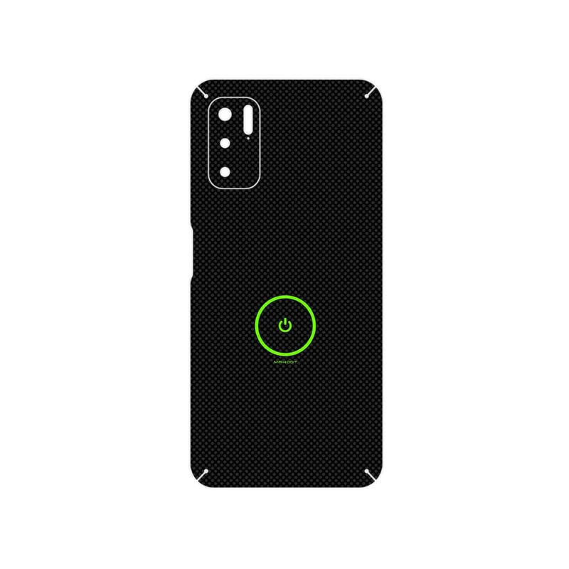 برچسب پوششی ماهوت مدل Minimal Power Button مناسب برای گوشی موبایل شیائومی Redmi Note 10 5G