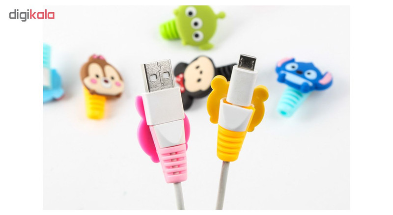 محافظ کابل شارژ طرح Batman کد B1 بسته دو عددی