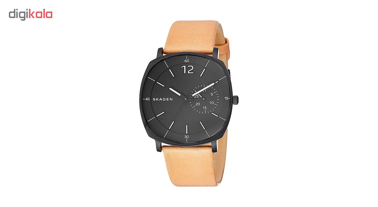 ساعت مچی عقربه ای مردانه اسکاژن دانمارک مدل SKW6257