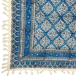 پارچه قلمکار علا سایز 80 × 80 سانتی‌متر مدل 3023 101
