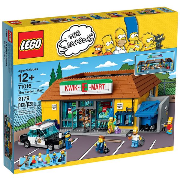 لگو سری simpsons مدل 71016 the Kwik-E-Mart Building Kit لگو سری simpsons مدل 71016 the Kwik-E-Mart Building Kit