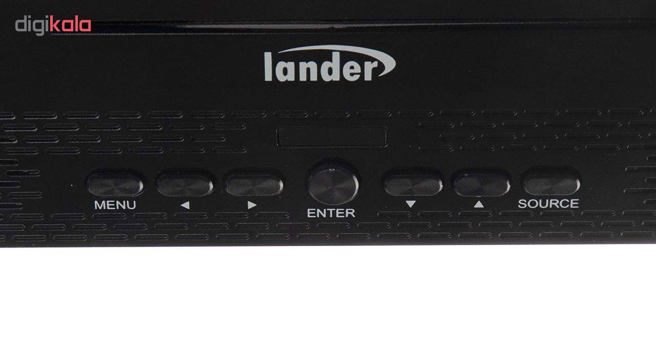 تلویزیون خودرو لندر مدل LD-701 به همراه گیرنده دیجیتال USB پروویژن هدیه