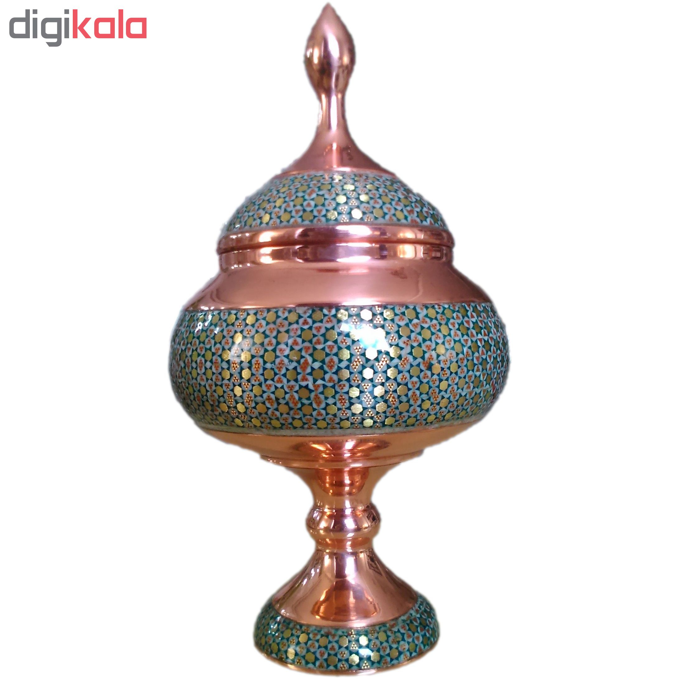 شکلات خوری خاتم کاری مدل تلفیق هنر