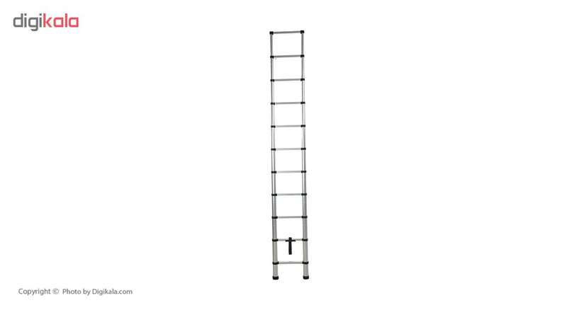 نردبان تلسکوپی 11 پله مدل 3.2 متر نردبان تلسکوپی 11 پله مدل 3.2 متر