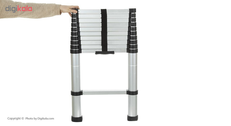 نردبان تلسکوپی 11 پله مدل 3.2 متر نردبان تلسکوپی 11 پله مدل 3.2 متر