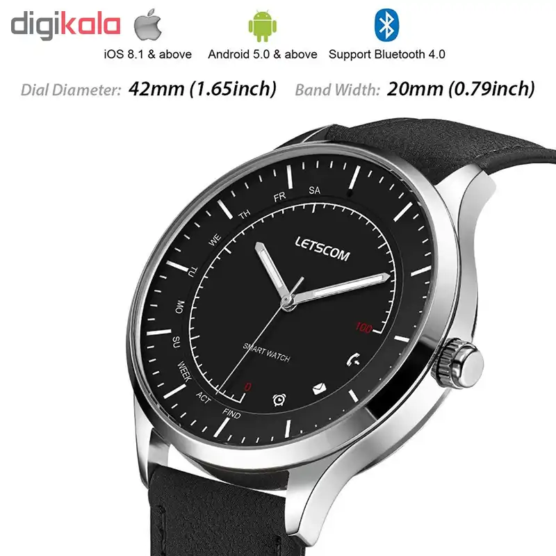 ساعت هوشمند لتسکام مدل LC-SW01