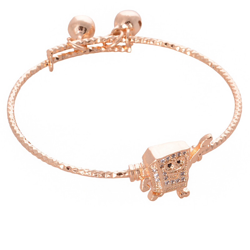 دستبند دخترانه مدل باب اسفنجی کد DA1022