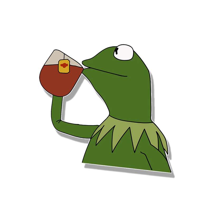 پیکسل طرح کرمیت مدل Kermite The Frog کد 83 تک سایز