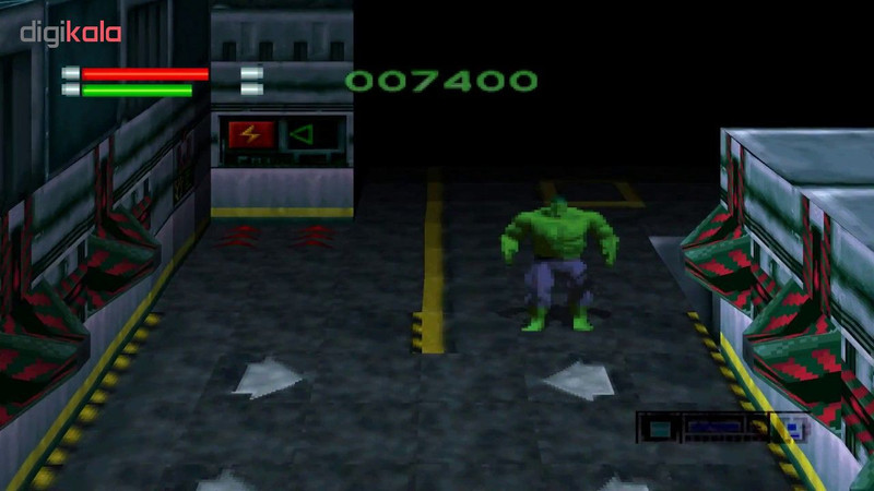 بازی The Hulk مخصوص ps1