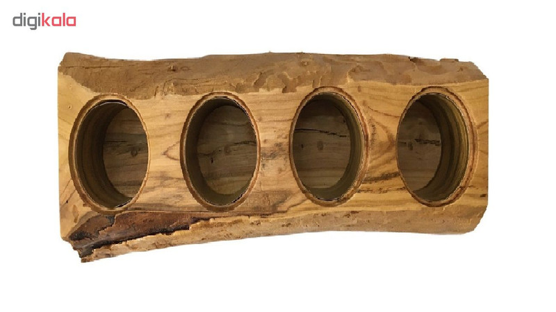 جا ادویه ای 4 پارچه آرونی طرح روستیک مدل MIKA جا ادویه ای 4 پارچه آرونی طرح روستیک مدل MIKA