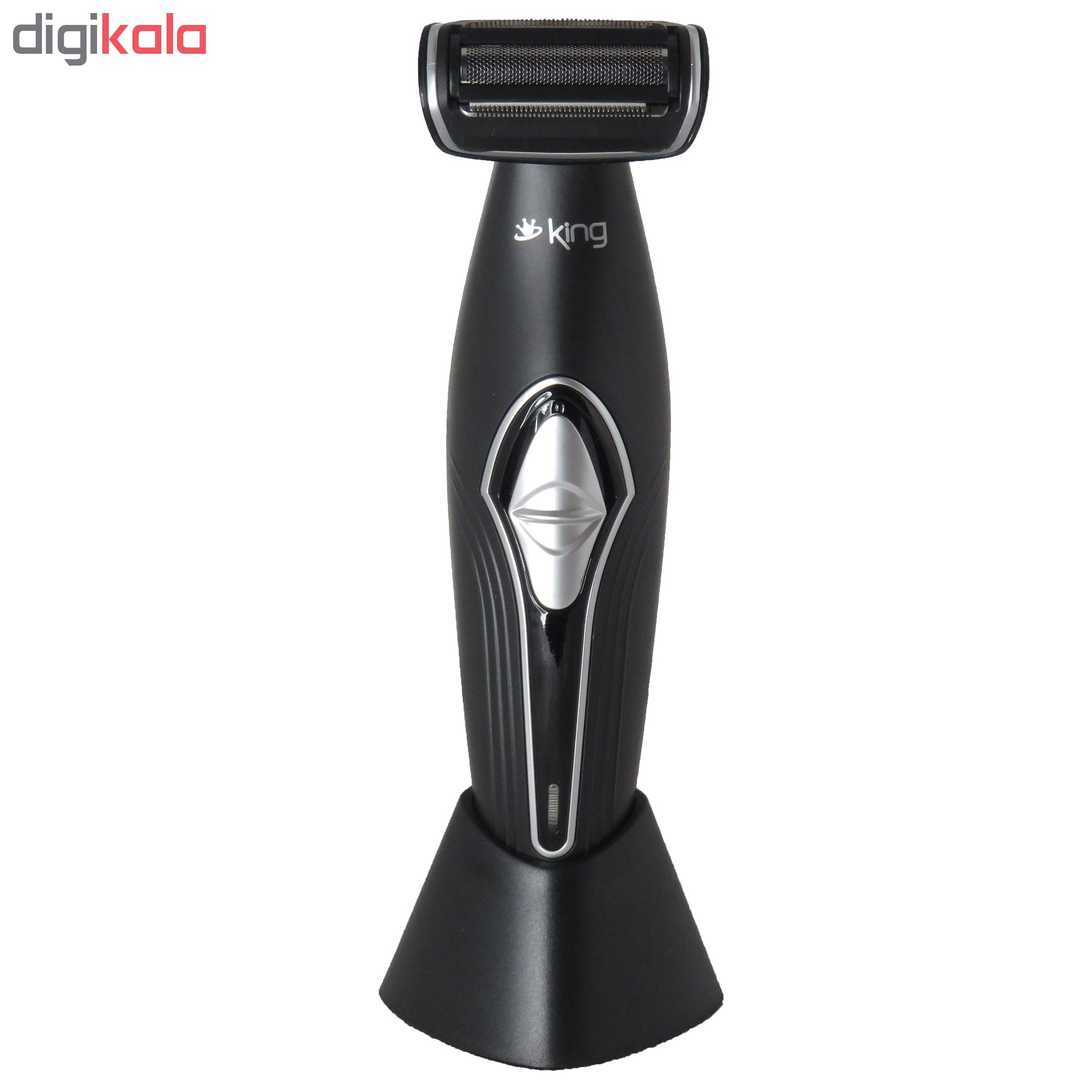ماشین اصلاح موی بدن کینگ مدل K 662 Groomex