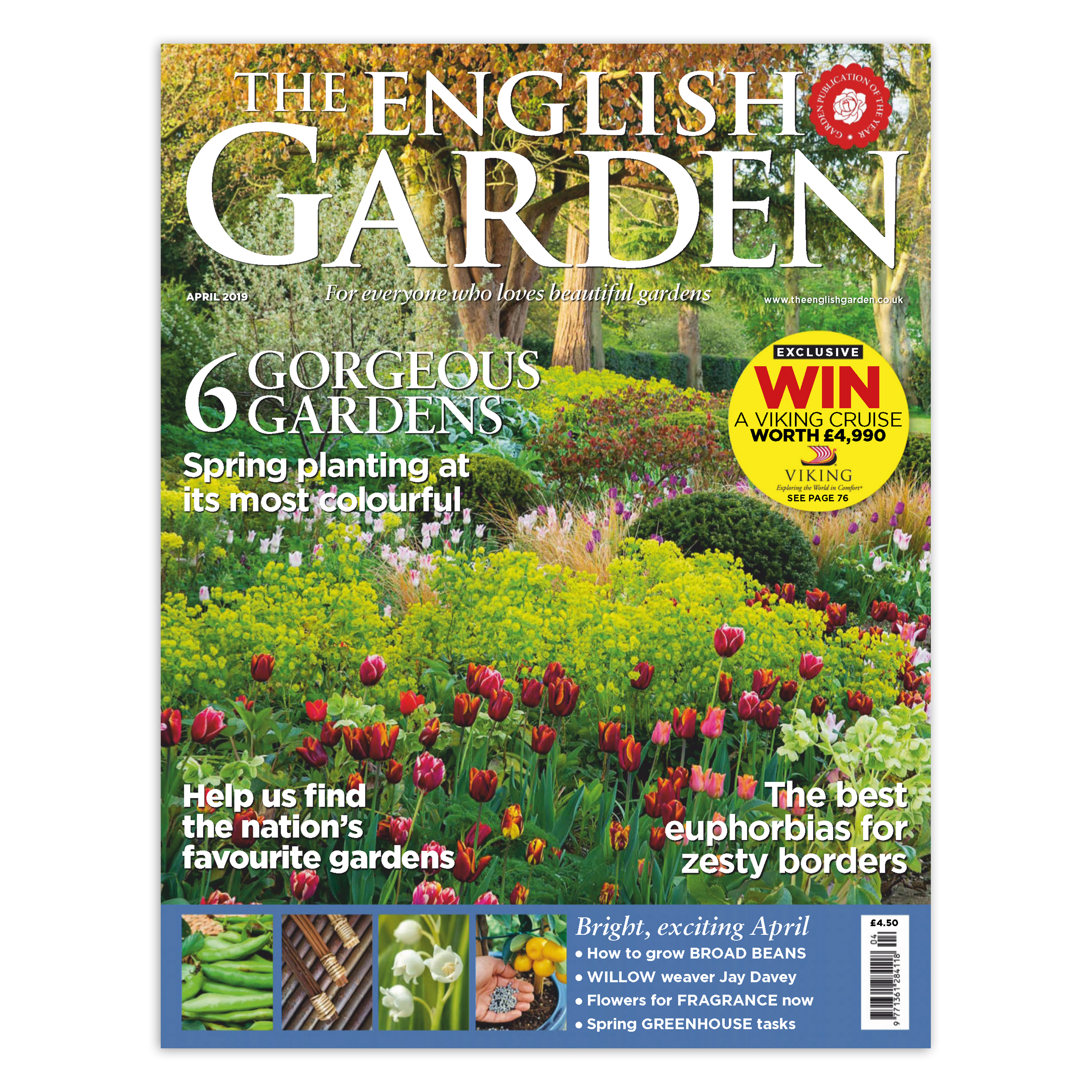 مجله The English Garden آوریل 2019