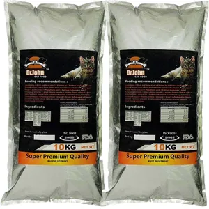 غذای خشک گربه دکتر جان مدل Super Premium مقدار 10 کیلوگرم بسته 2 عددی