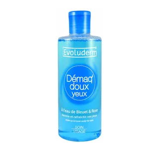 محلول پاک کننده آرایش چشم اولودرم مدل Demaq doux yeux حجم 250 میلی لیتر