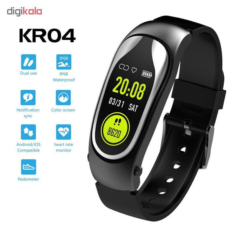 ساعت هوشمند مدل KINGWEAR KR04