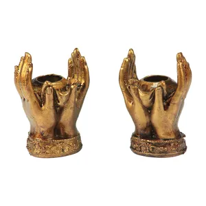 شمعدان طرح دست کد M350 بسته 2 عددی