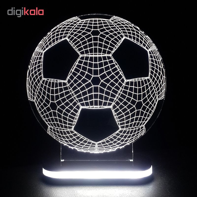چراغ خواب کودک طرح توپ فوتبال کد 1075