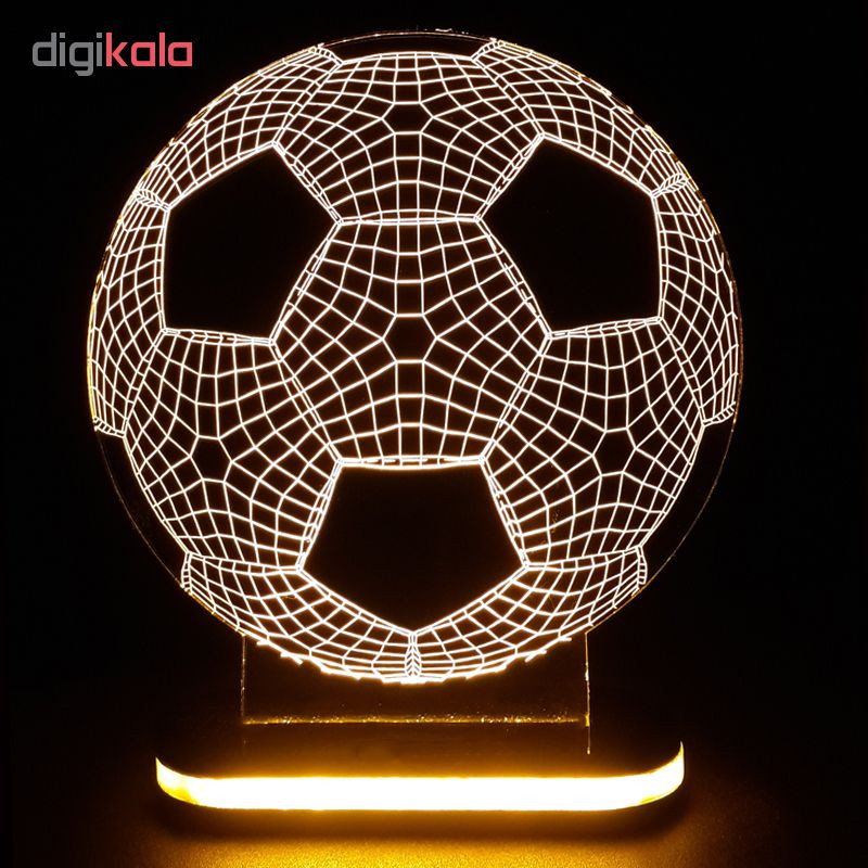 چراغ خواب کودک طرح توپ فوتبال کد 1075
