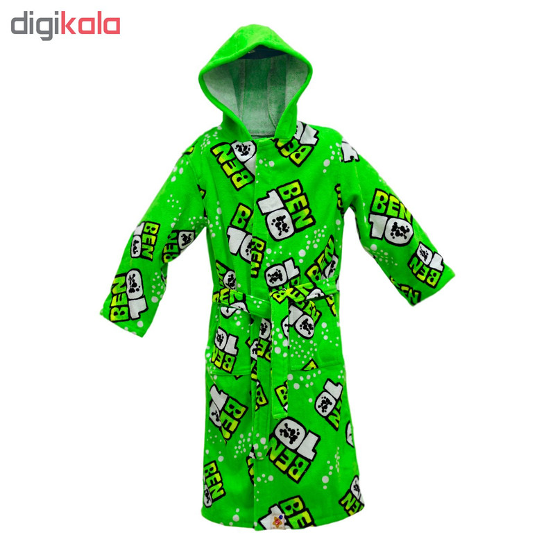 حوله پالتویی کودک طرح بن تن سایز 80 سانتی متر