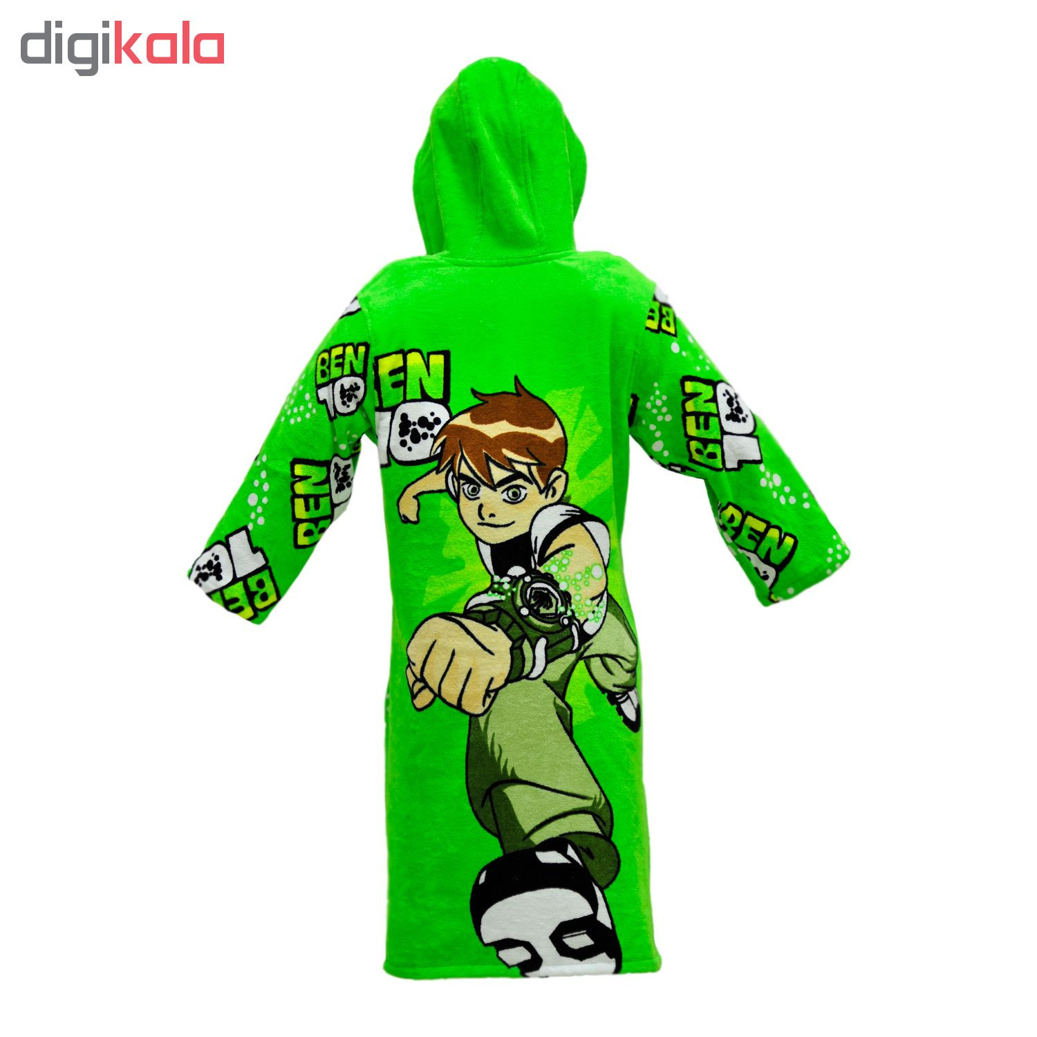 حوله پالتویی کودک طرح بن تن سایز 80 سانتی متر