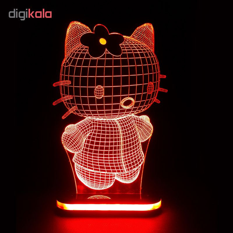 چراغ خواب کودک طرح کیتی کد 1079