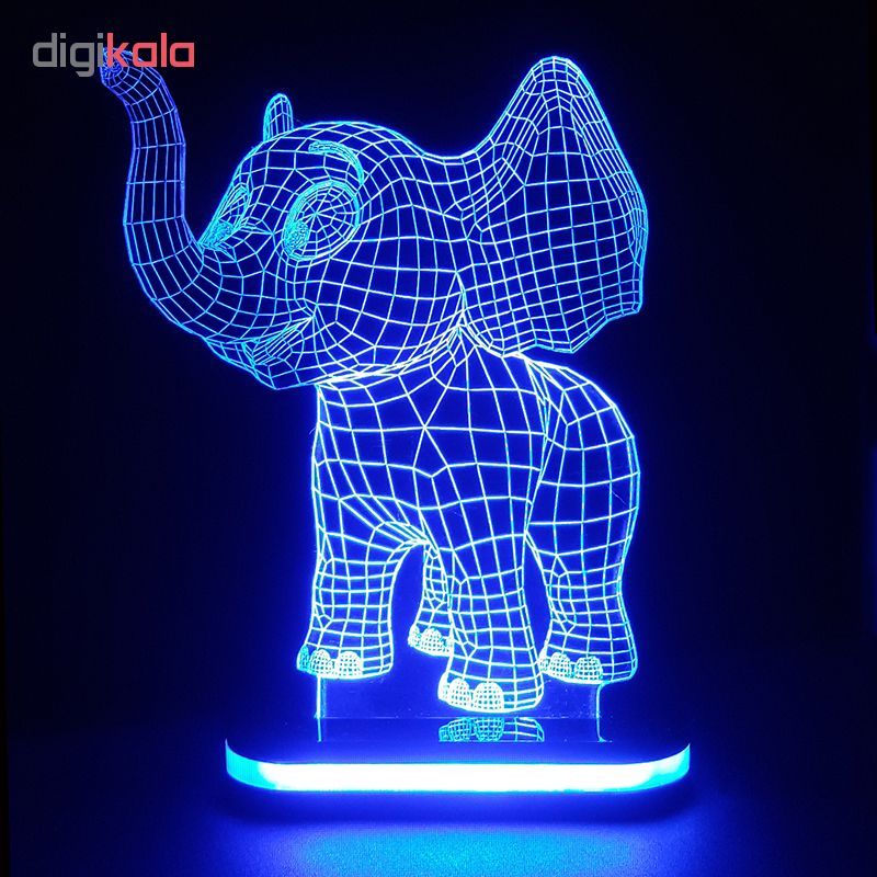 چراغ خواب کودک طرح فیل کد 1080