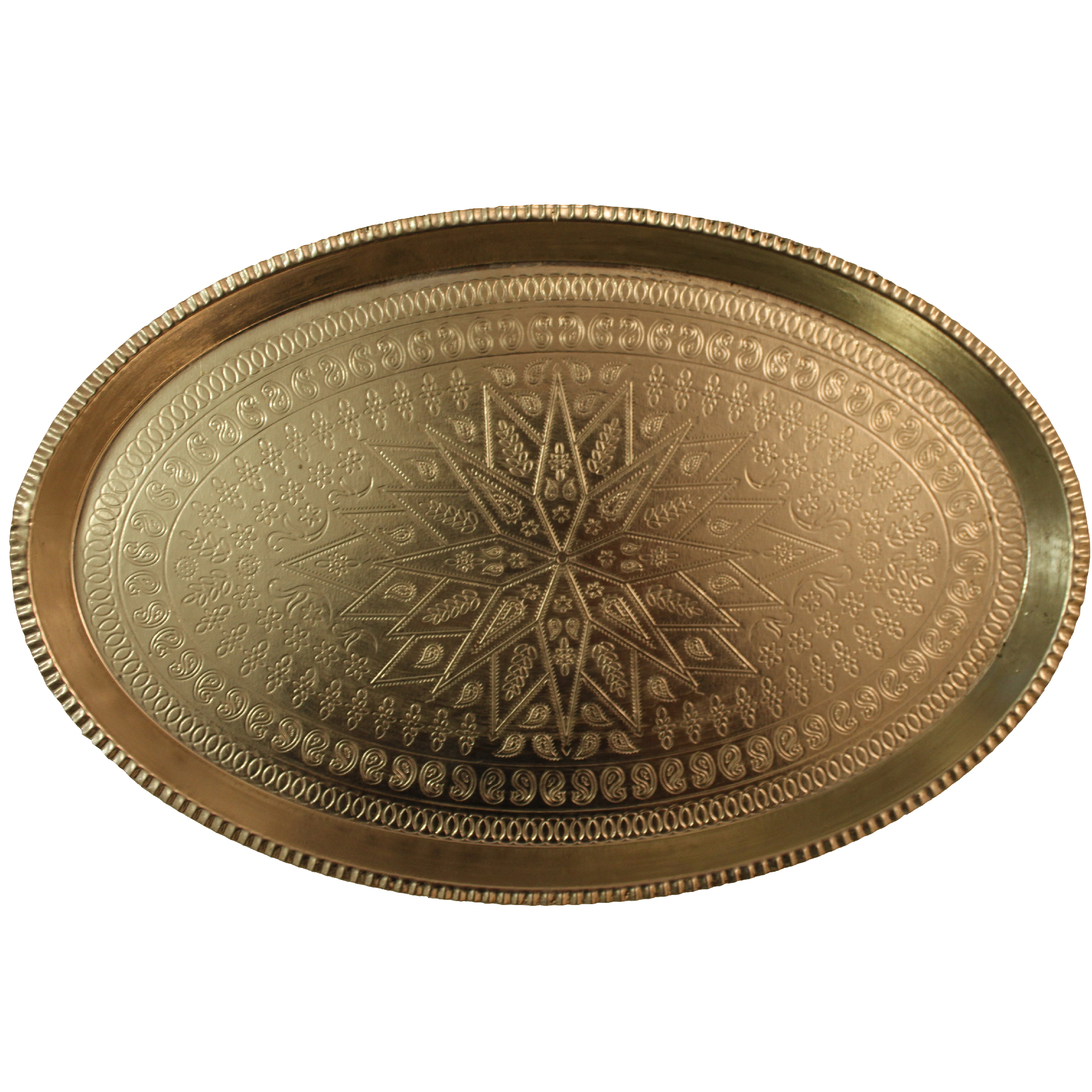 سینی مسی طرح تذهیب کد34